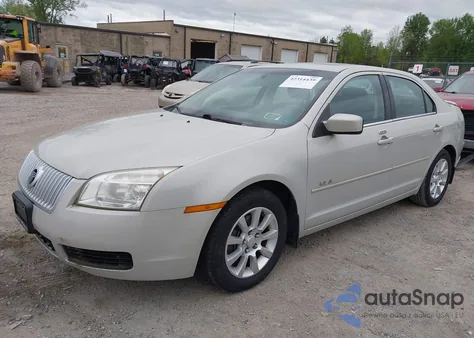 2008 Mercury Milan V6 from USA, damaged, VIN 3MEHM011X8R633386